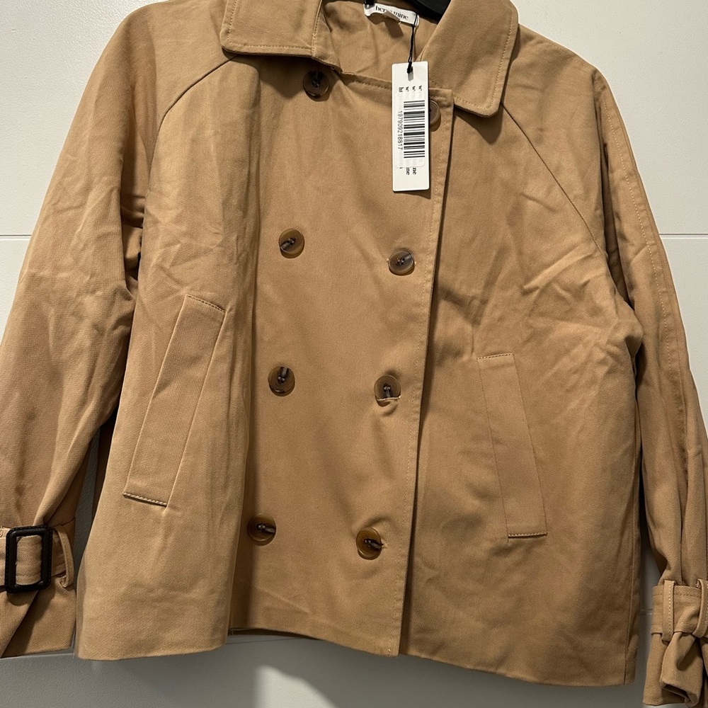 Classic Tan Women's Trench Coat